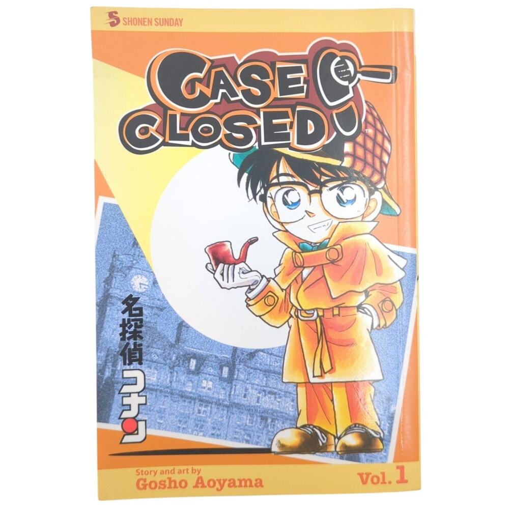 Case Closed Vol 1 Gosho Aoyama 2004 Manga Shonen Sunday Detective Conan VIZ
